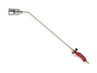 Пропановая горелка с ниппельным соединением под шланг и соплом Пропановая горелка с ниппельным соединением под шланг и соплом