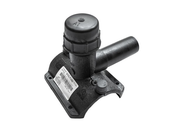 Седелка электросварная с фрезой PN16 SDR11 PE100 D63X32 Седелка электросварная с фрезой PN16 SDR11 PE100 D63X32