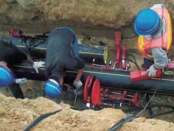 Машина для сварки пластиковых труб с гидравлическим приводом Shengda SHD160, применение Машина для сварки пластиковых труб с гидравлическим приводом Shengda SHD160, применение