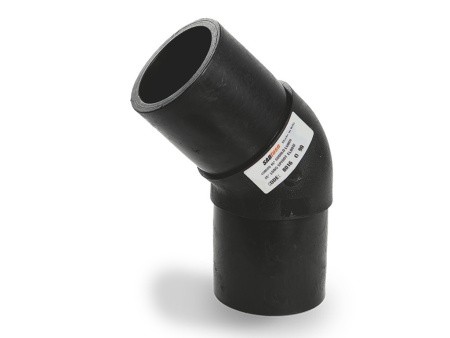 ОТВОД ЛИТОЙ 45° PE100 PN10 D63 ОТВОД ЛИТОЙ 45° PE100 PN10 D63