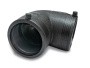 Отвод электросварной 90° PN16 SDR11 PE100 D110 Отвод электросварной 90° PN16 SDR11 PE100 D110