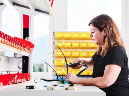 Ручной аппарат горячего воздуха LABOR S (Лабор S) с соединительным блоком Ручной аппарат горячего воздуха LABOR S (Лабор S) с соединительным блоком